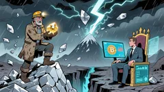 Crypto Stocks and Bitcoin Rally Amid Silver Market Turmoil: A Flight to Quality Play?