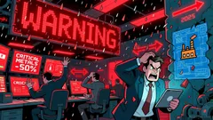 Critical Metals plummets 6.20% as underperforming quarterly reports and macroeconomic headwinds drive sell-off.