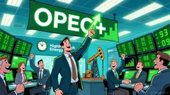 HighPeak Energy shares surge 10.00% on renewed energy equity demand amid geopolitical shifts and winter heating expectations.