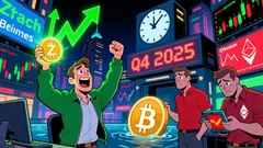 Zcash Outperforms in Q4 2025 as Privacy-Driven Demand Rises