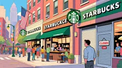 Starbucks' Strategic Retreat: A Reassessment of Urban Market Viability and Brand Value