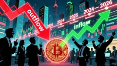The Reversal in US Bitcoin ETF Flows: A Sign of Institutional Confidence and Market Turnaround?