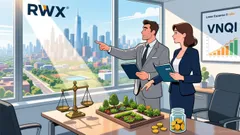 VNQI vs RWX: The Structural Divergence in Ex-U.S. Real Estate Exposure