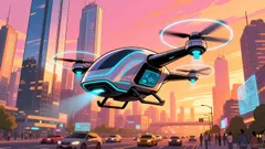 EHang stock surges 5.79% on maiden flight progress and industry developments.