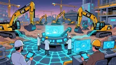 Caterpillar's AI-Driven Transformation: Navigating Construction Slowdowns and Investor Optimism