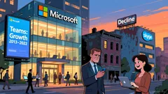 Microsoft's $8.5 Billion Skype Mistake and Strategic Shift to Teams
