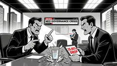 Blockchain Governance Crises and Their Impact on Token Valuation: A Lesson from the Neo Founders' Feud