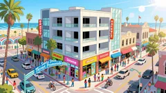 Santa Monica Retail Property Default Signals Financial Pressures