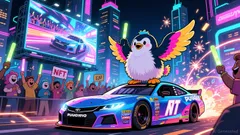 ETH's Pudgy Penguins Expands With NASCAR, Gaming Deals Amid NFT Slump