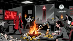 Shiba Inu's Struggle to Stay in the Top 40: Assessing Viability in a Meme Coin–Driven Market