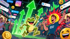 Pepe Surges 34% as Influencer Predicts $69B Market Cap