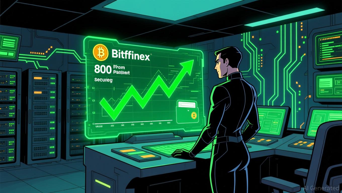Bitcoin Whale Moves 800 BTC From Bitfinex, Holds 1,000 BTC