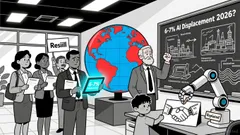 The AI-Driven Hiring Slowdown and Its Impact on the Labor and Equity Markets: Investment Opportunities in AI-Resilient Sectors and Workforce Adaptation Plays