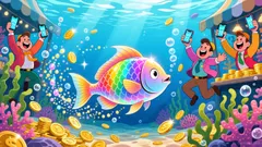 Rainbow Fish Returns to Interaction After Four Years, Meme Coin FISH Surges Nearly 300% in 24 Hours