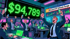 Bitcoin Price Jumps 8% Into New Year as Bullish Momentum Builds