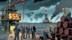 Assessing WTI's $55 Support Level Amid U.S.-Venezuela Tensions and Deloitte's 2026 Forecast