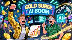 Valuing the Moat: Newmont's Cyclical Bet vs. Micron's AI Engine