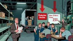 Early Warning Signals in Factory Orders Data: A Harbinger of Manufacturing Sector Fragility in 2025