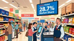 Tesco's Strategic Cost Management and Retail Resilience Drive Improved Profit Outlook in 2025