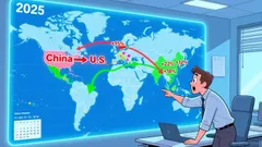 U.S. Trade Deficit Decline and Its Implications for Global Supply Chains and Export-Driven Markets