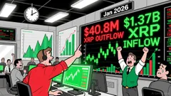 XRP ETF Outflows and the Broader Crypto Market Implications: Navigating Short-Term Liquidity Pressures Amid Long-Term Institutional Adoption Potential