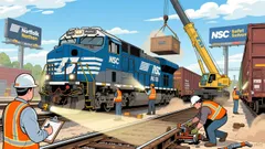 Norfolk Southern Surges 2.45% Amid Volatile Intraday Action—What's Fueling the Momentum?