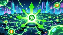 Stablecoin Transactions Rose to Record $33 Trillion, Led by USDC