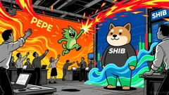 Is Pepe Coin (PEPE) Poised to Overtake Shiba Inu (SHIB) in the Meme Coin Hierarchy?
