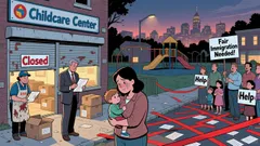 The Political and Economic Risks of Trump's Childcare Funding Freeze on Blue State Economies