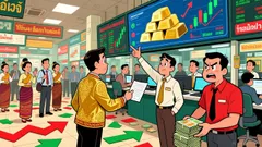 Thailand Considers Limits on Speculative Gold Trading to Stabilize Baht
