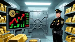 Dollar Weakens as Gold and Bitcoin Gain Ground in Global Reserves