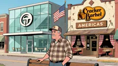 Cracker Barrel Old Country Store (NASDAQ:CBRL) shares surge 6.42% amid scrutiny over 700 million rebranding