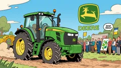 Deere Plummets 2.3% Amid Sector Turbulence: What’s Fueling the Selloff?