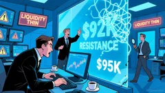 Bitcoin Poised for Volatility as $92K Resistance in Focus