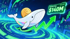 White Whale Market Cap Surpasses $140 Million, 24-Hour Growth Reaches 24%
