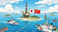 Japan Protests China's Gas Drilling in East China Sea Over Territorial Disputes