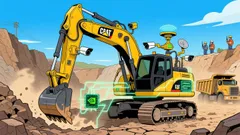 Caterpillar's AI Transformation and Strategic Partnership with Nvidia: A New Era of Industrial Disruption and Valuation Re-Rating