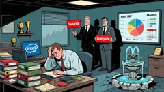 Intel's Recent Downgrade and Strategic Vulnerabilities: Assessing Long-Term Risks Amid Fortunate Events