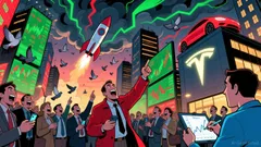 Is Tesla's 'Elon Premium' at Risk as SpaceX Moves Toward a Historic IPO?