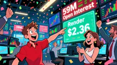 RENDER Surges Past $2.36 as AI Token Rally Accelerates