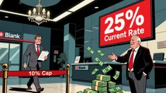 Trump's 10% Credit Card Rate Ultimatum: A Structural Threat to Banking Profitability