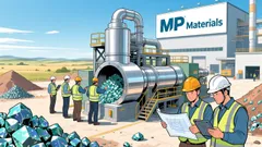 MP Materials Surges 6.3% Amid Rare Earth Supply Chain Reforms and CEO Share Sale