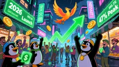 Pudgy Penguins (PENGU) Surges 47% YTD Amid Mainstream Brand Collaborations and ETF Regulatory Delays