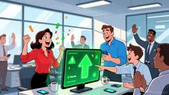 US Stocks Close Higher, Cryptocurrency Sector Sees Broad Gains