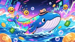 A Trader Spent 370 US Dollars to Buy WHITEWHALE, Currently Sitting on Over 1.2 Million US Dollars in Profit