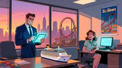 Theme Parks vs. Cruises: A Historical Lens on Six Flags and Royal Caribbean's Long-Term Paths