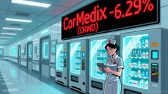 CorMedix Inc. (NASDAQ:CRMD) shares fall 6.29% on updated guidance and strategic shifts for DefenCath