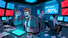 Fraud or Failure? Ex-Mayor Eric Adams' NYC Token Hits $580M Then Crashes