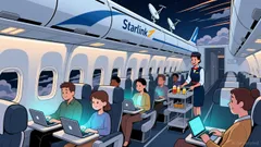 Lufthansa to Equip 800+ Aircraft With Starlink for In-Flight Internet