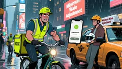 DoorDash and Uber Eats Face Allegations of Reducing Delivery Worker Tips in New York City